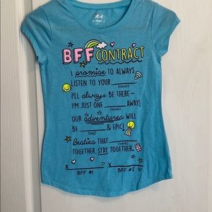 Bff contract justice T-shirt